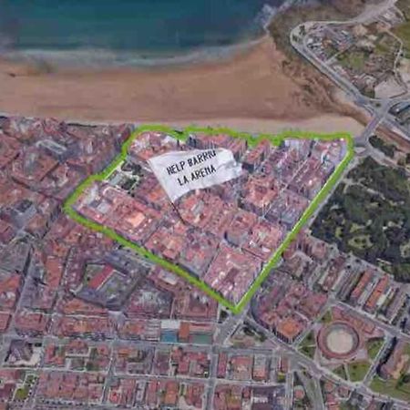 Apartamento A 100Metros De La Playa De San Lorenzo Gijón Eksteriør billede
